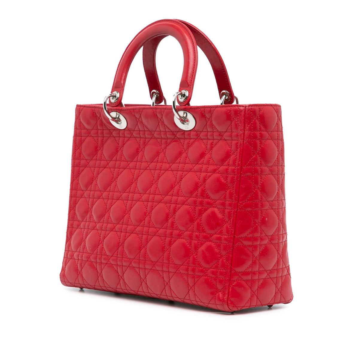 Dior Lady Dior Leather Handbag Rovelle Bags