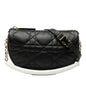 Black Dior Small Lambskin Cannage Dior Vibe Hobo Satchel Rovelle Bags