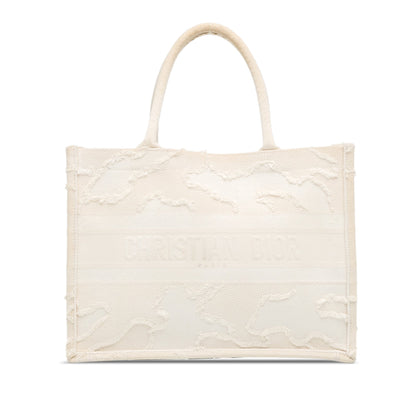 Dior Book Tote Leather Tote Bag White Rovelle Bags