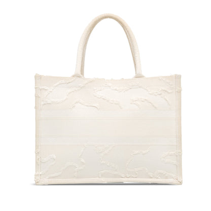 Dior Book Tote Leather Tote Bag White Rovelle Bags