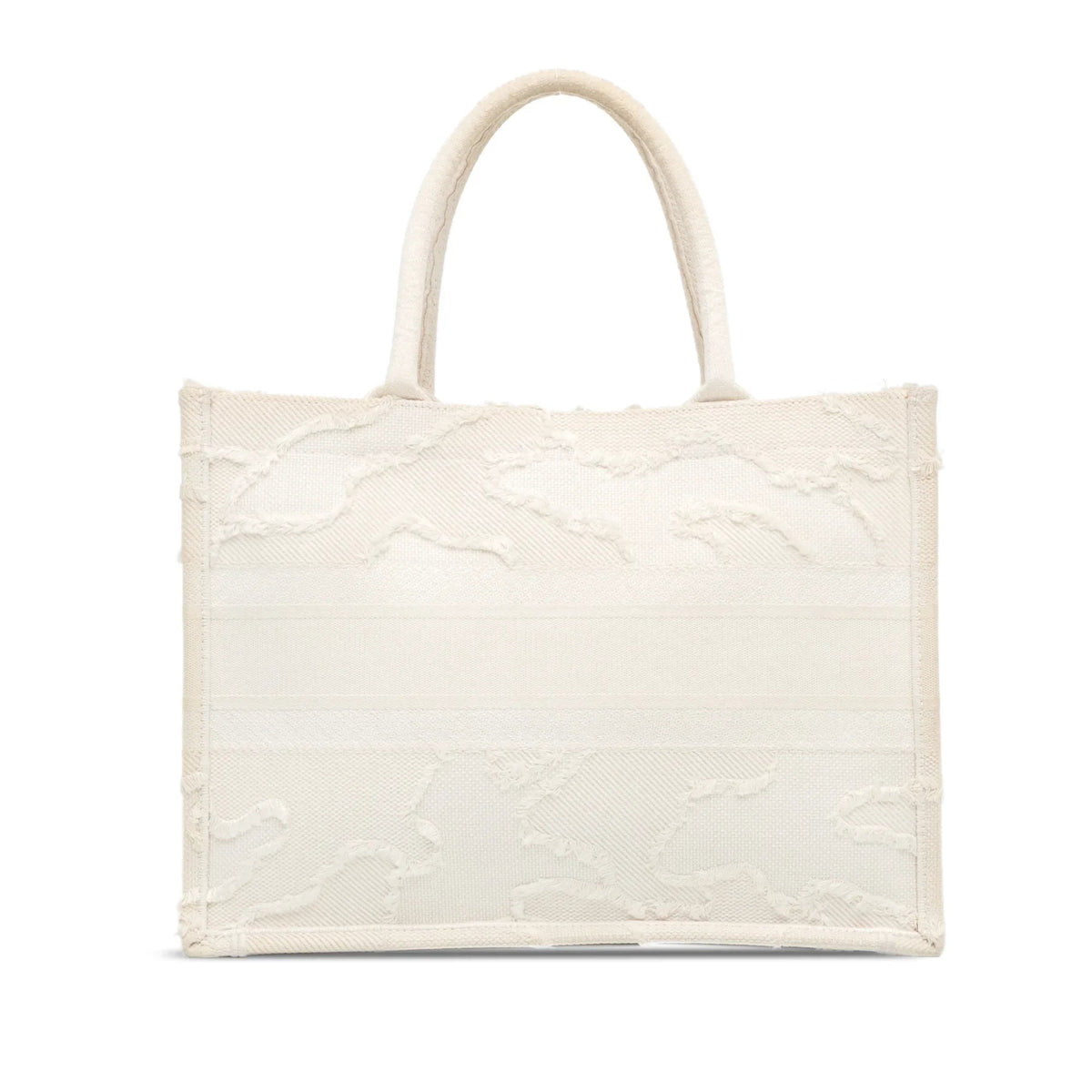 White Dior Medium Camouflage Book Tote Rovelle Bags