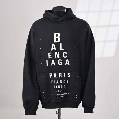 Balenciaga Unisex Oversized Logo Hoodie