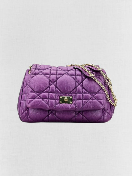 Christian Dior Milly La Foret Purple Shoulder Bag Rovelle Bags
