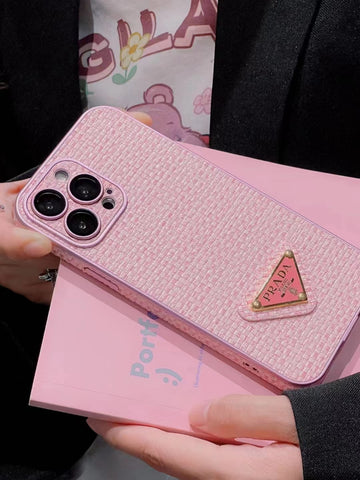 New Luxury  Pink phone case for iPhone