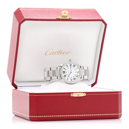 Stainless Steel 36mm Ronde Solo Quartz Watch