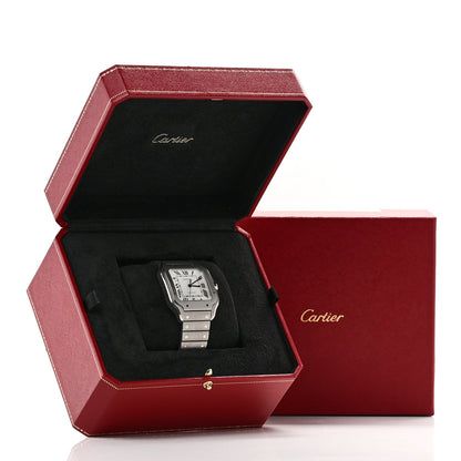 Titanium 39.8mm Santos De Cartier Automatic Watch