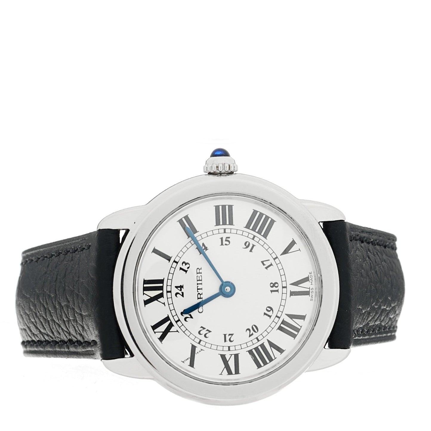 Stainless Steel Calfskin 29mm Ronde Solo Quartz Watch