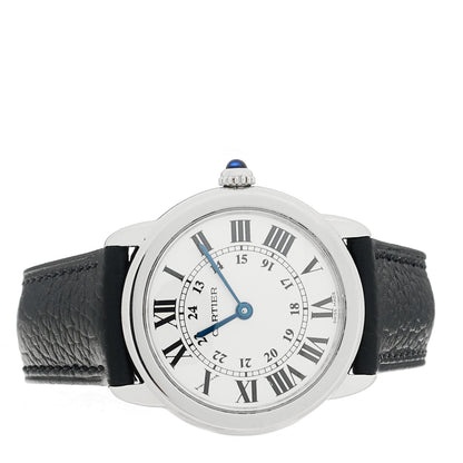 Stainless Steel Calfskin 29mm Ronde Solo Quartz Watch