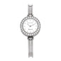 Stainless Steel Diamond Bezel 22mm B.Zero1 Quartz Watch White