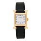 Stainless Steel Epsom 17.2mm Heure H Hour Quartz Watch Noir