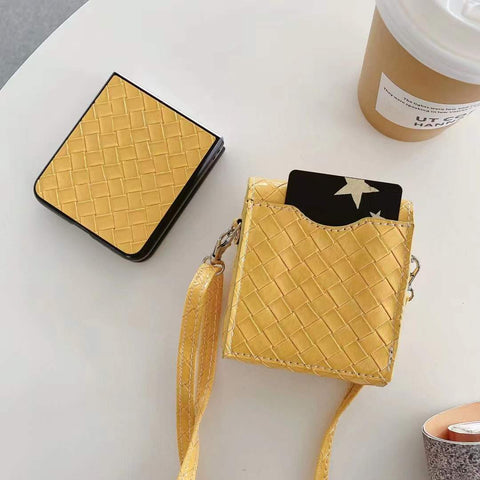 Samsung folding flip small bag+card slot small bag