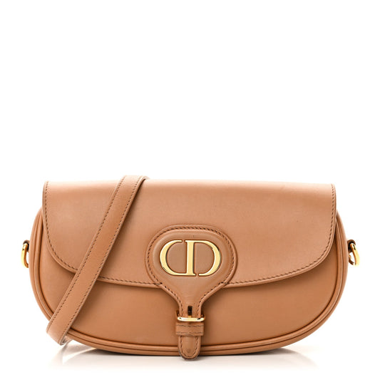 Christian Dior Box Calfskin East West Bobby Bag Cognac Rovelle Bags