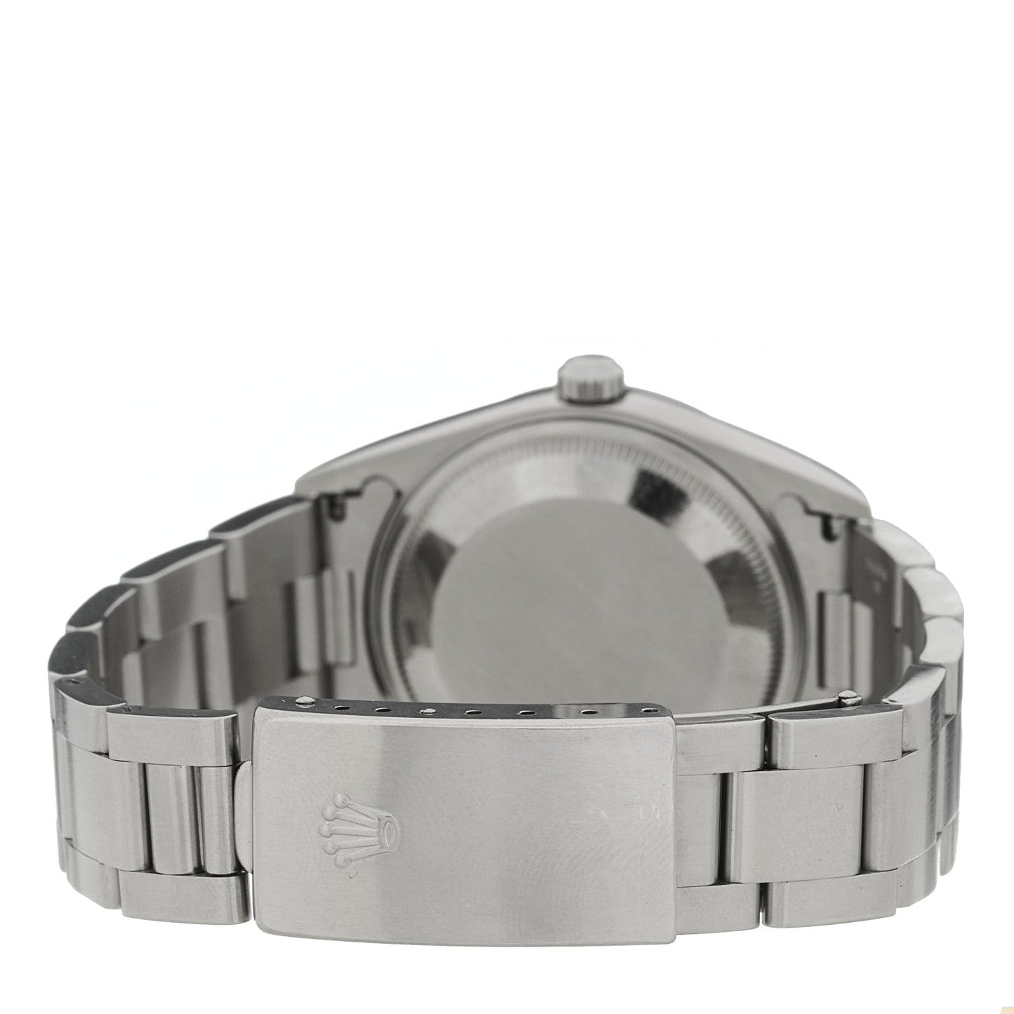 Stainless Steel 34mm Oyster Perpertual Date Watch Silver 15200