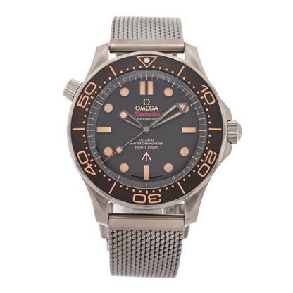 Titanium 42mm Seamaster Diver 300M 007 Automatic Watch Black 210.90.42.20.01.001