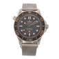Titanium 42mm Seamaster Diver 300M 007 Automatic Watch Black 210.90.42.20.01.001