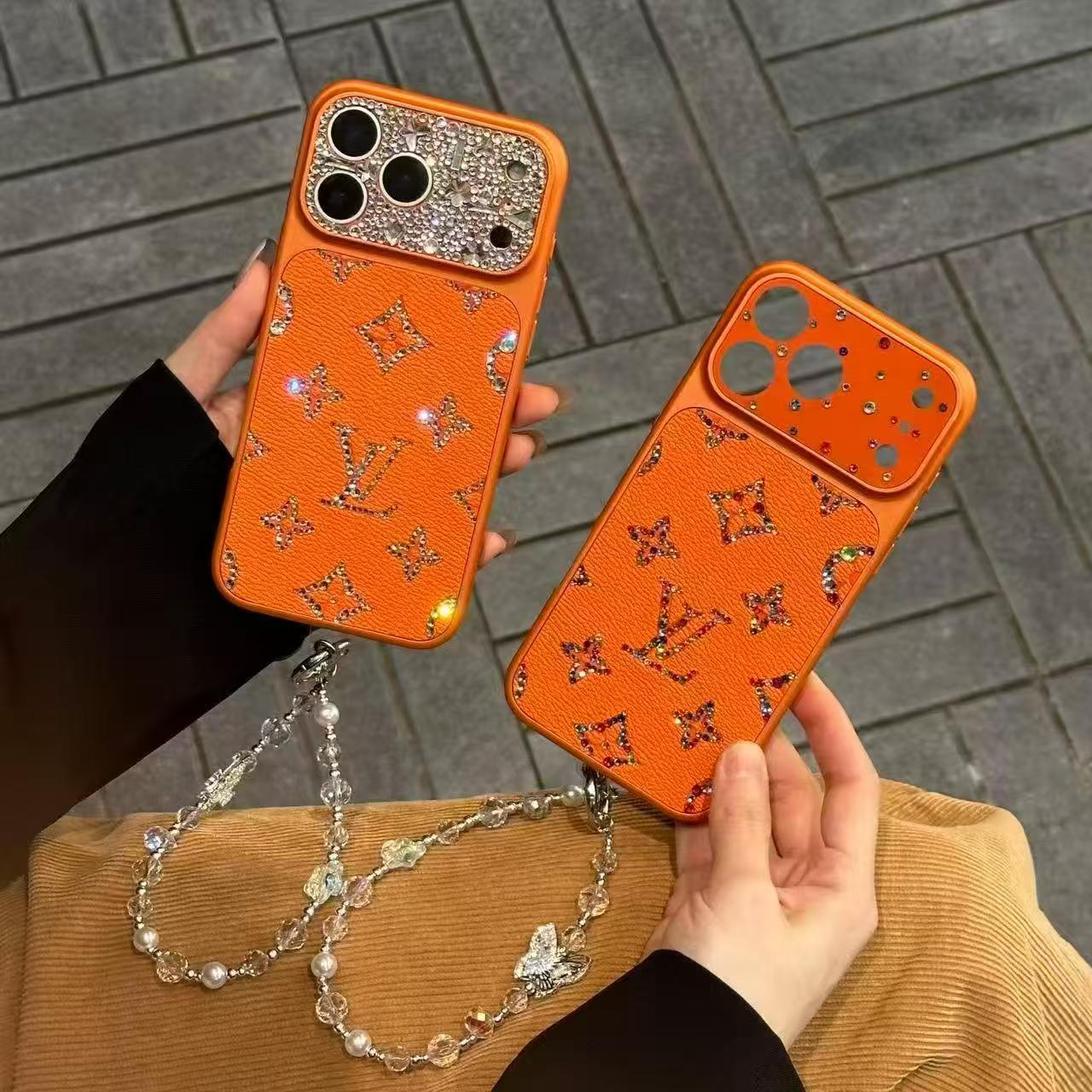 Luxurious, sparkling diamond iPhone phone case-3