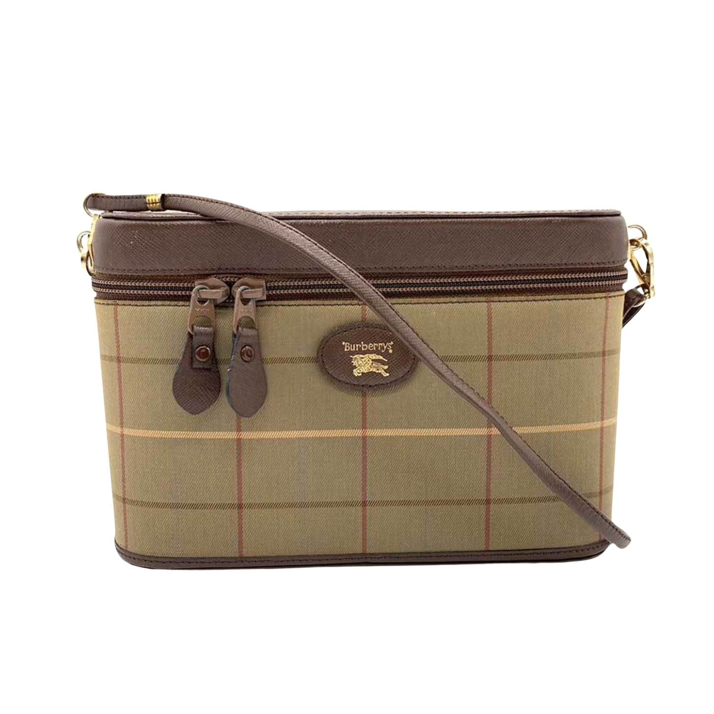 Burberry Brand Canvas White Shoulder Bag Style 14