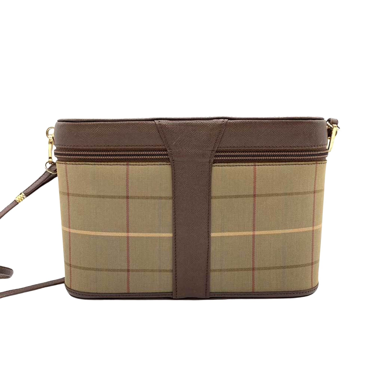 Burberry Brand Canvas White Shoulder Bag Style 14