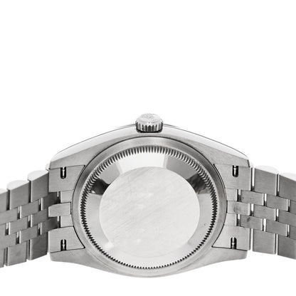 Stainless Steel 36mm Oyster Perpetual Wimbledon Datejust Watch Slate 126200