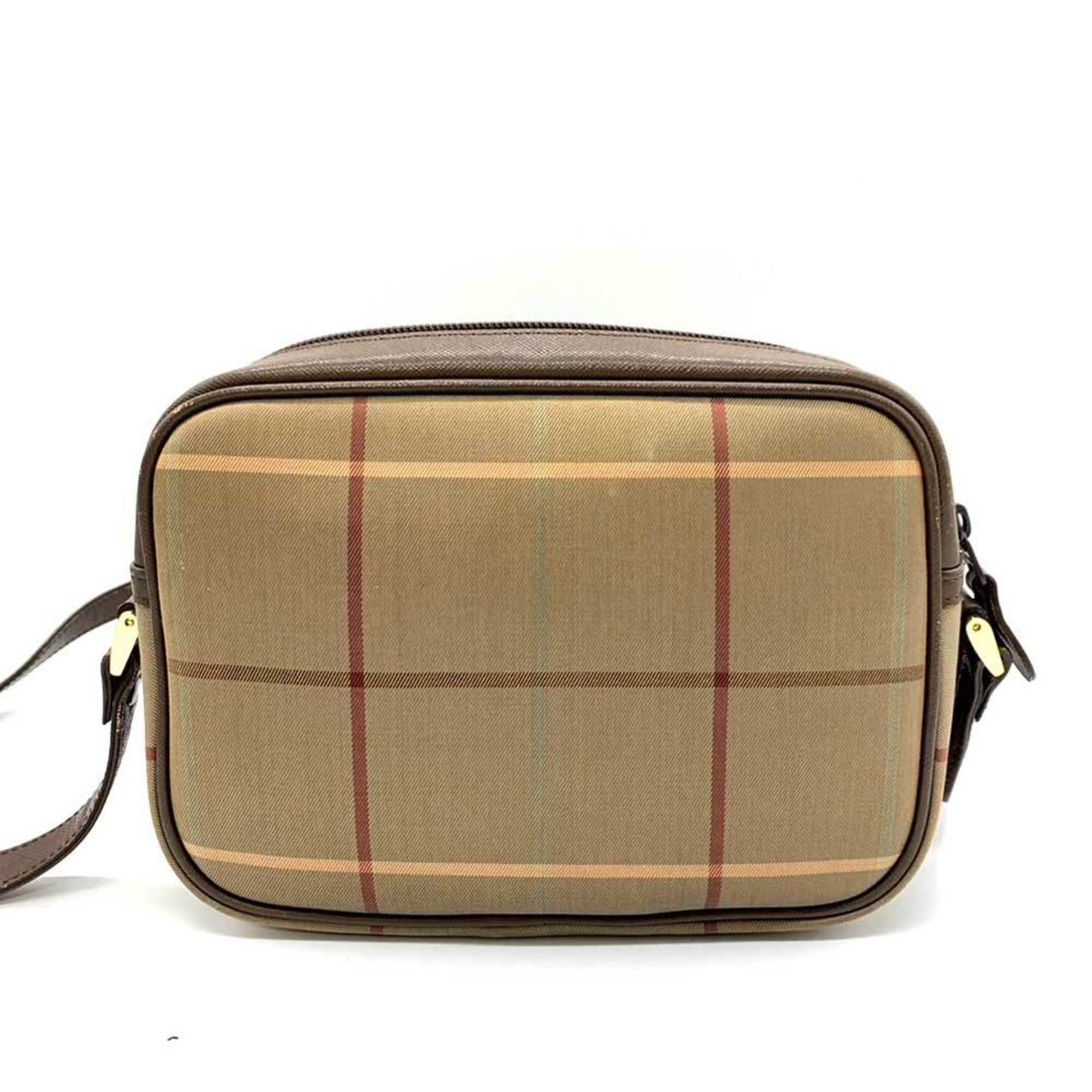 Burberry Brand Canvas White Shoulder Bag Style 12