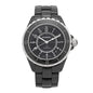 Stainless Steel Ceramic 38mm J12 Automatic Watch Black