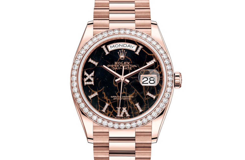 LadyRLX DAY-DATE 36  128345RBR
