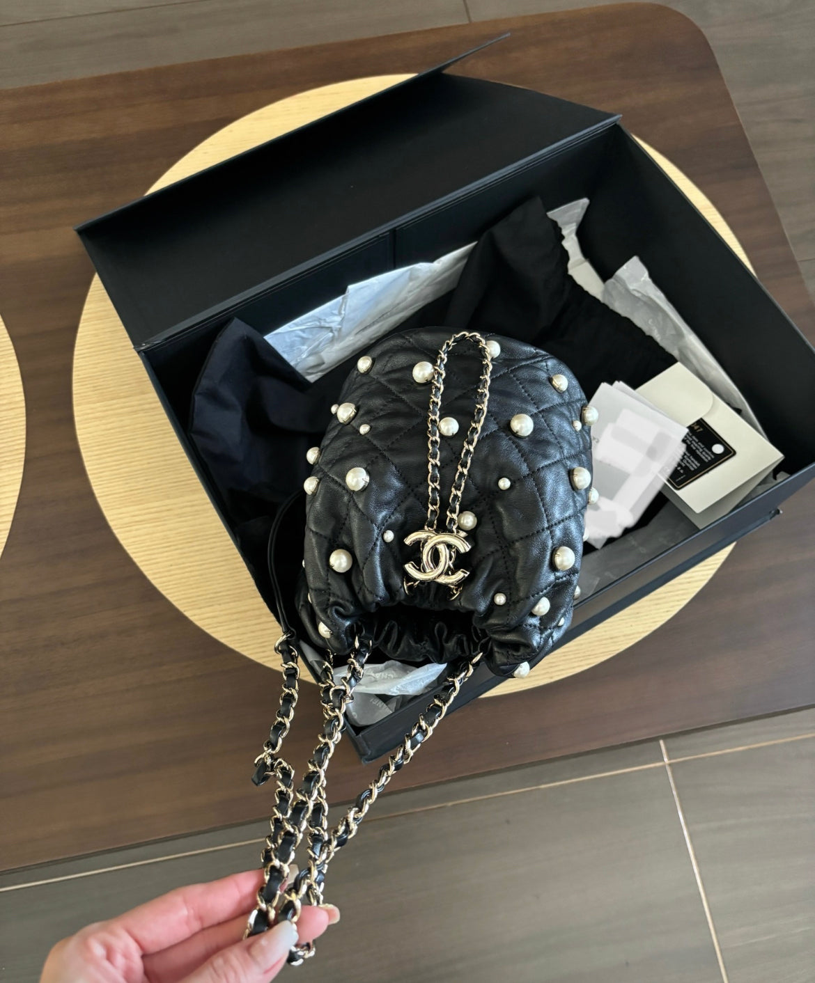 Chanel Luxury Leather Handbag Style 13 Rovelle Bags