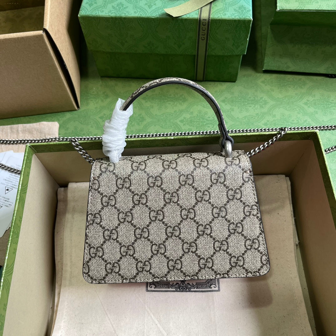 Gucci Mini Top Handle Dionysus  Bag
