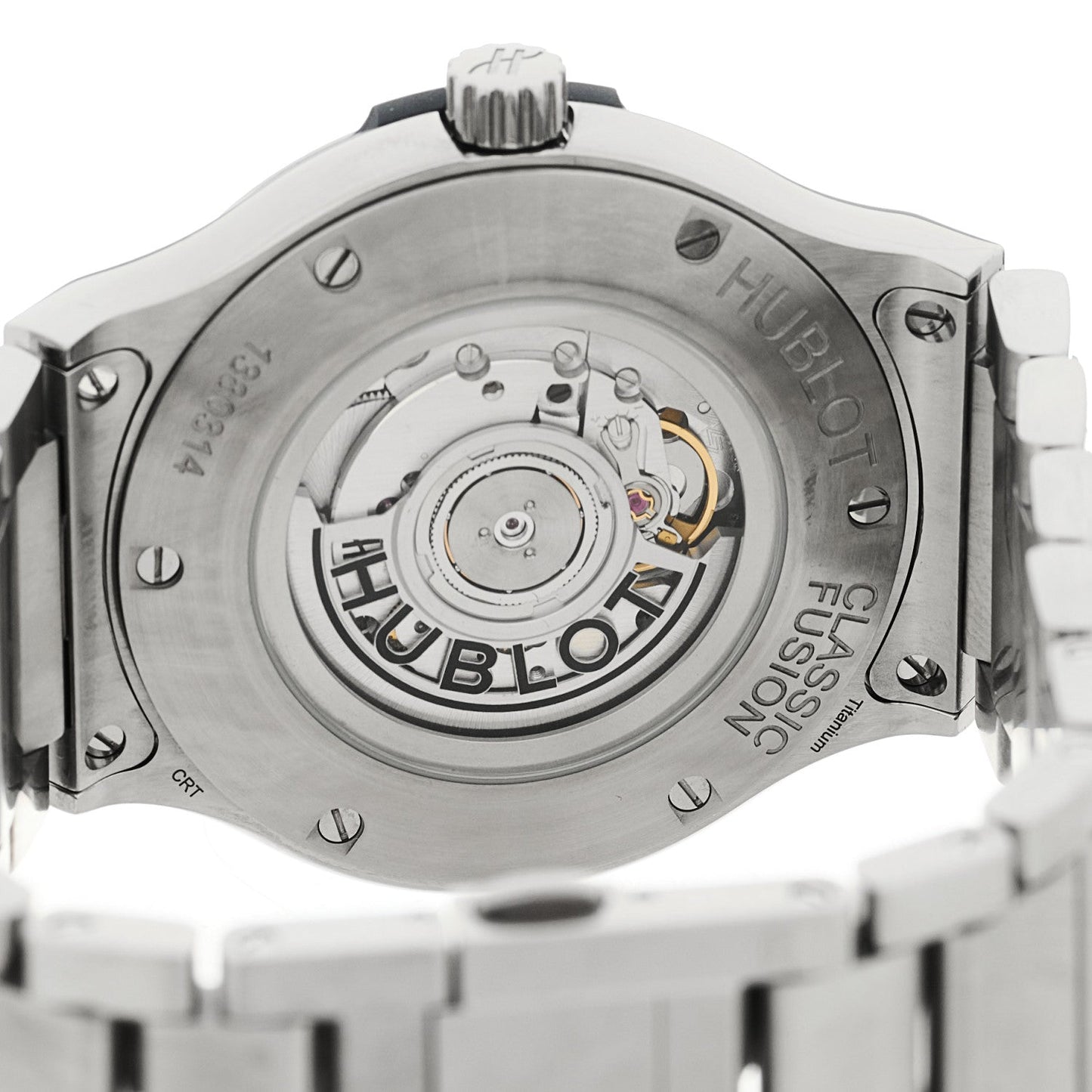 Titanium 45mm Classic Fusion Automatic Watch Black 510.NX.1170.NX