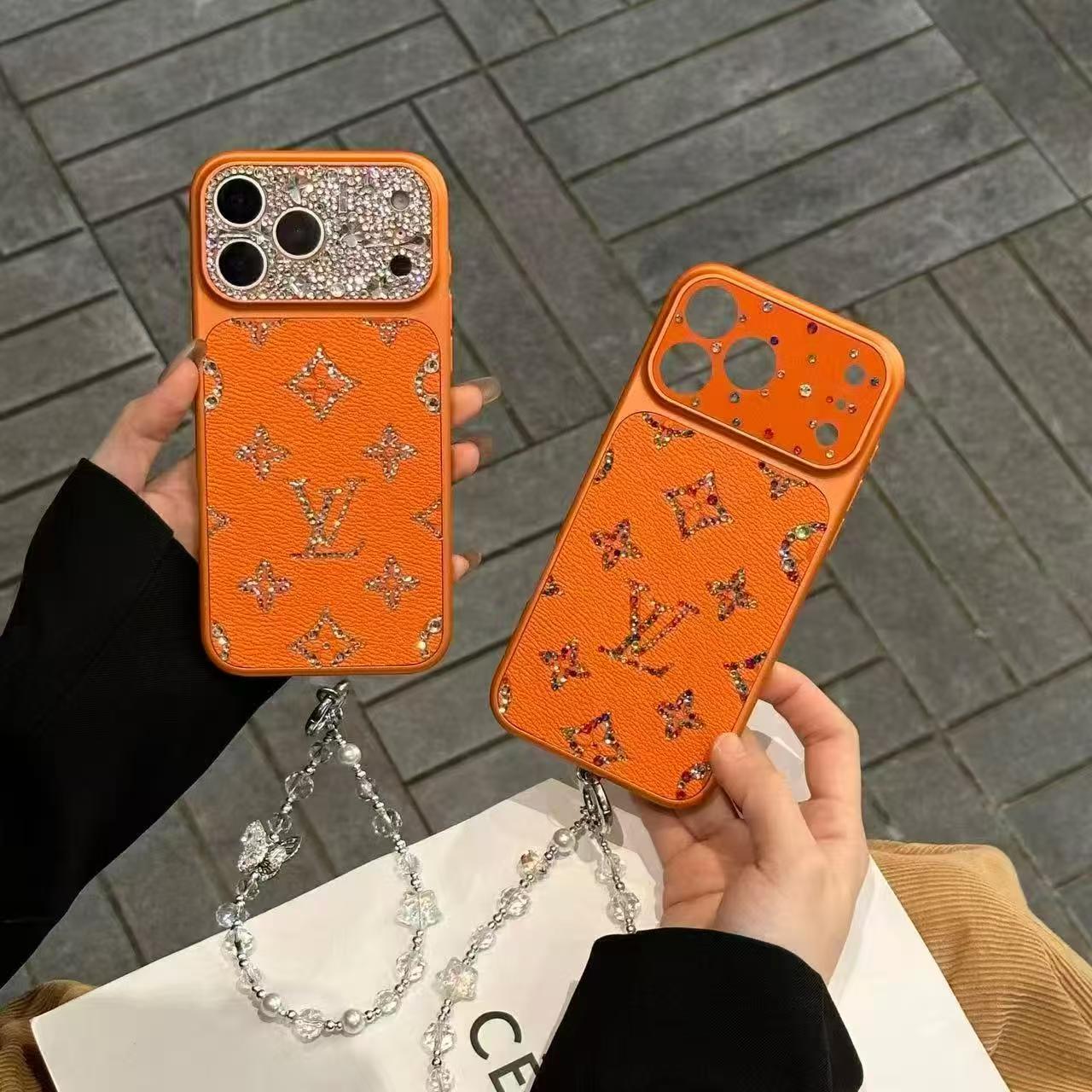Luxurious, sparkling diamond iPhone phone case-3