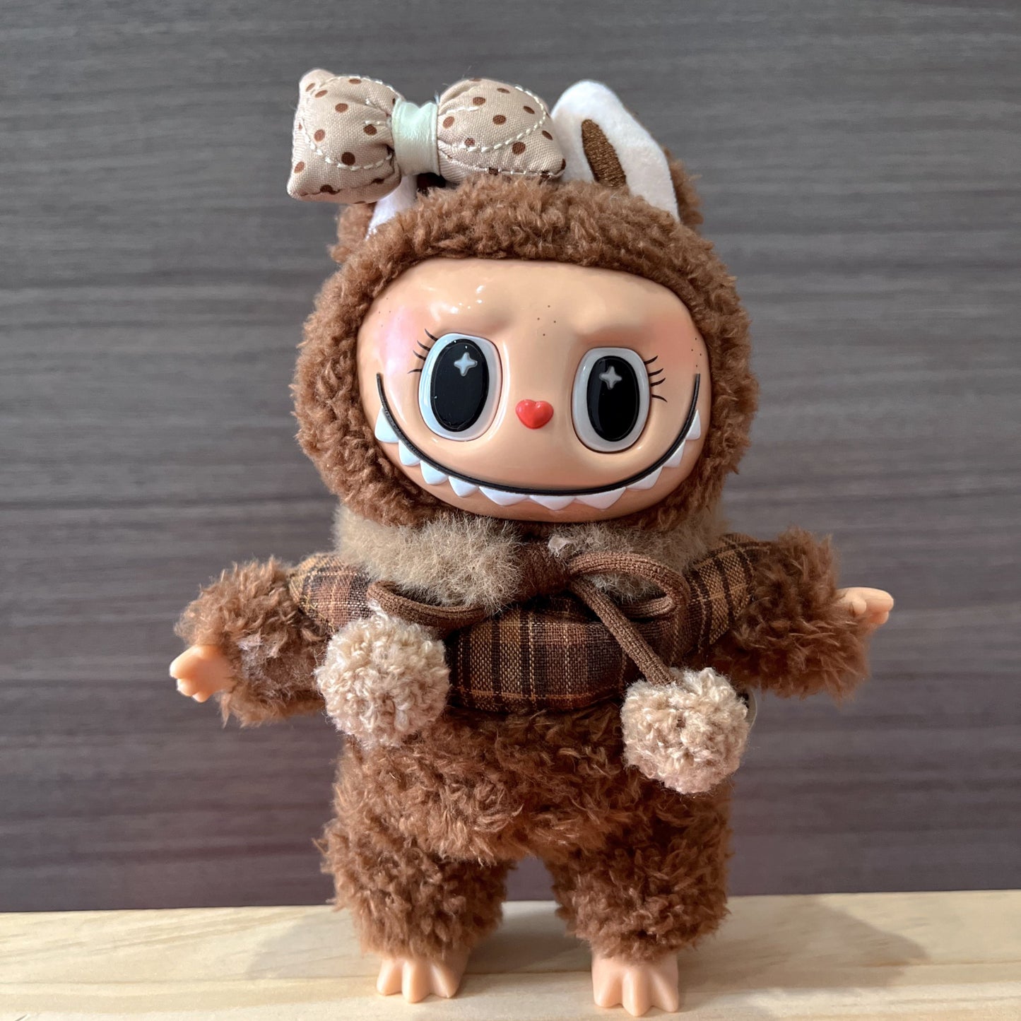 [Baby + Baby Clothing] Rab Clothing Bag Pendant Cute Vinyl DIY Doll Doll Keychain Pendant Gift