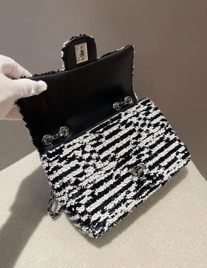 Chanel Luxury Leather Black Shoulder Bag Rovelle Bags