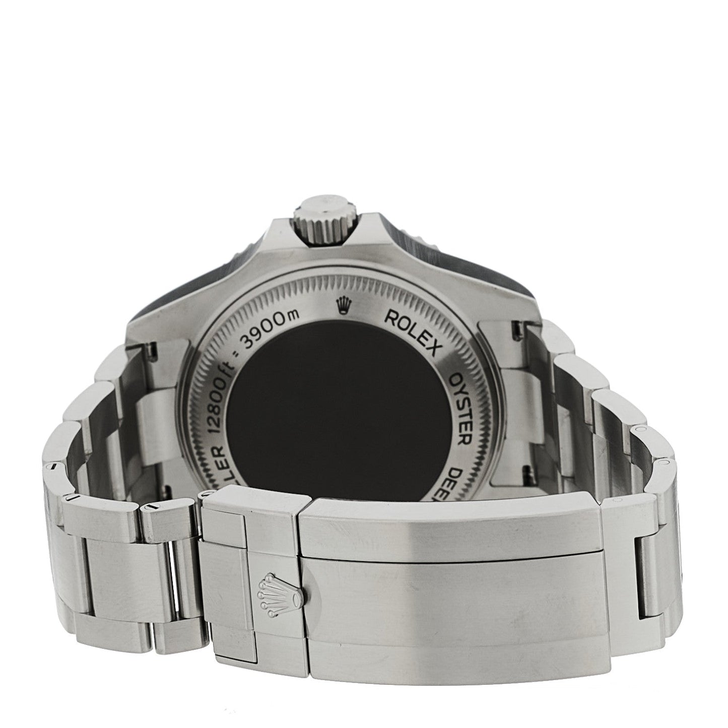 Stainless Steel 44mm Oyster Perpetual Date Sea-Dweller Deepsea Watch 126660 Black