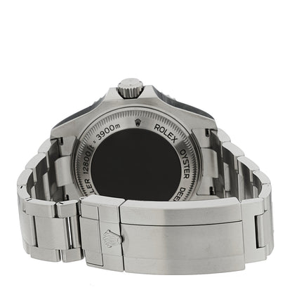 Stainless Steel 44mm Oyster Perpetual Date Sea-Dweller Deepsea Watch 126660 Black