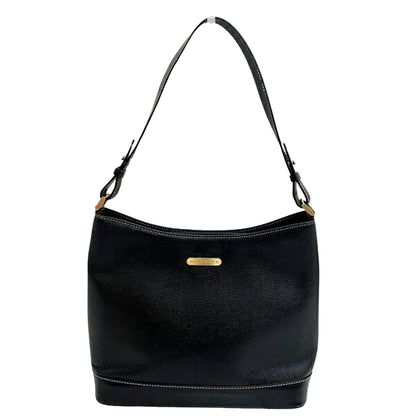 Burberry Brand Leather Black Shoulder Bag Style 13
