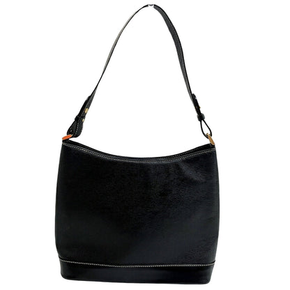 Burberry Brand Leather Black Shoulder Bag Style 13