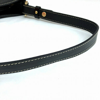 Burberry Brand Leather Black Shoulder Bag Style 13