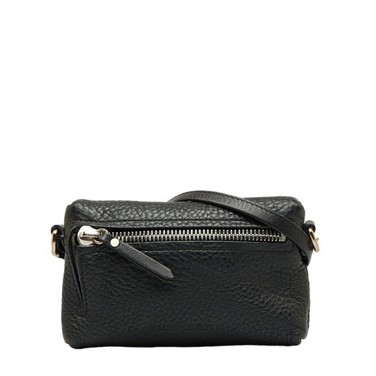 Burberry Brand Leather Black Shoulder Bag Style 16