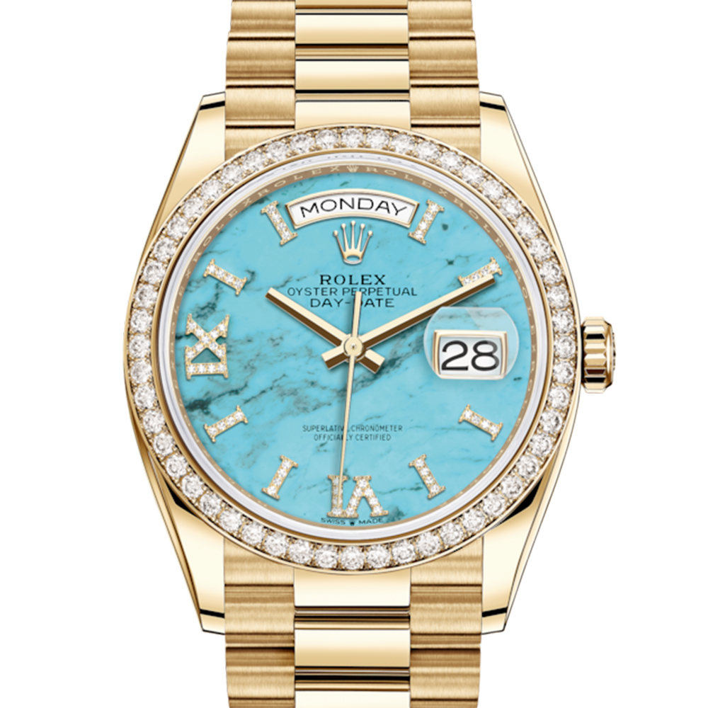 LadyRLX  DAY-DATE 36  128348RBR