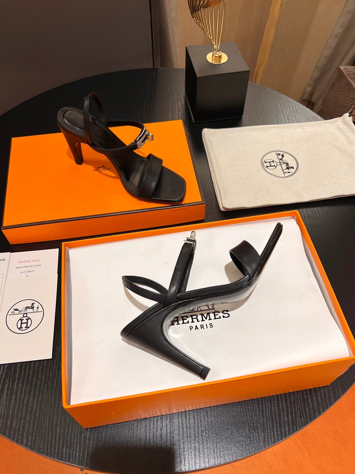 Hermes Glamour 70 Sandals