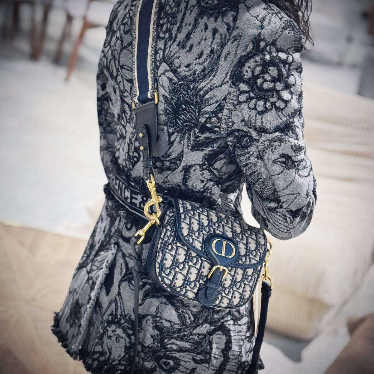 Christian Dior Oblique Jacquard Small Bobby Bag Tws Rovelle Bags