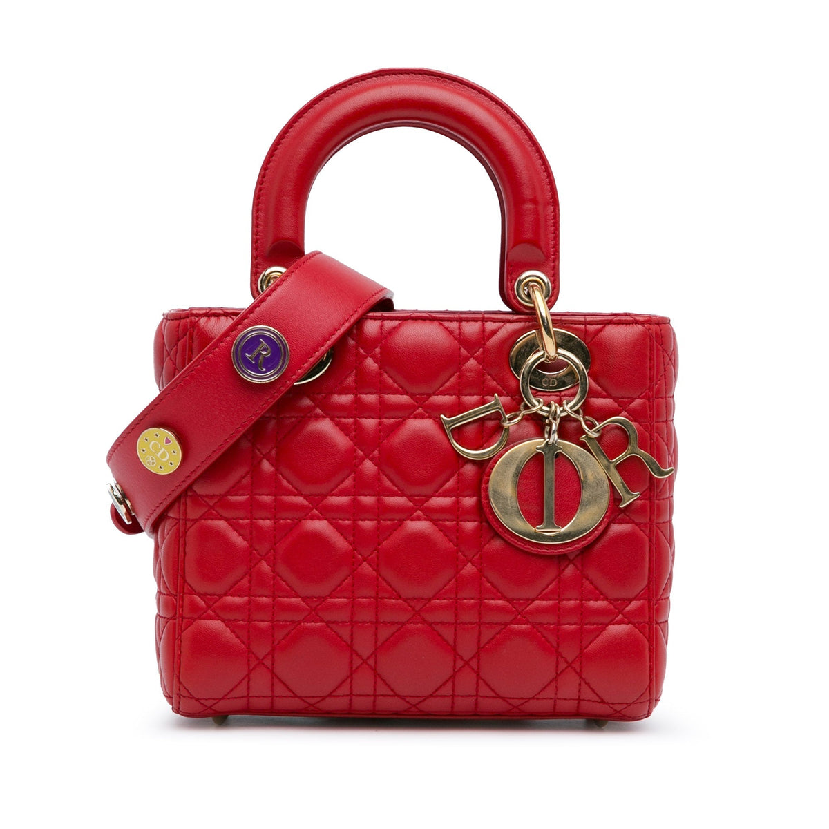 Dior Lady Dior Quilted Leather Shoulder Bag Rovelle Bags