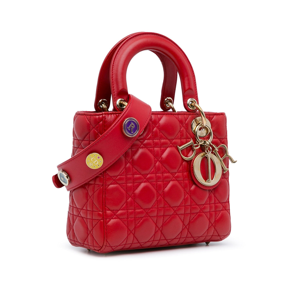 Dior Lady Dior Quilted Leather Shoulder Bag Rovelle Bags