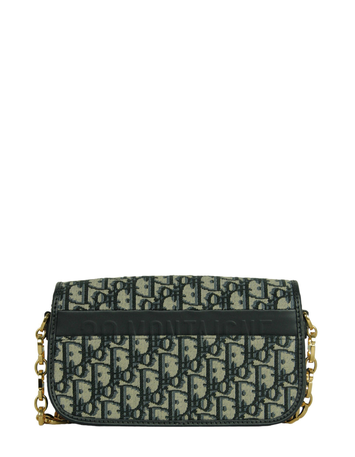 Christian Dior Blue Oblique Jacquard Monogram 30 Montaigne Avenue Bag Rovelle Bags