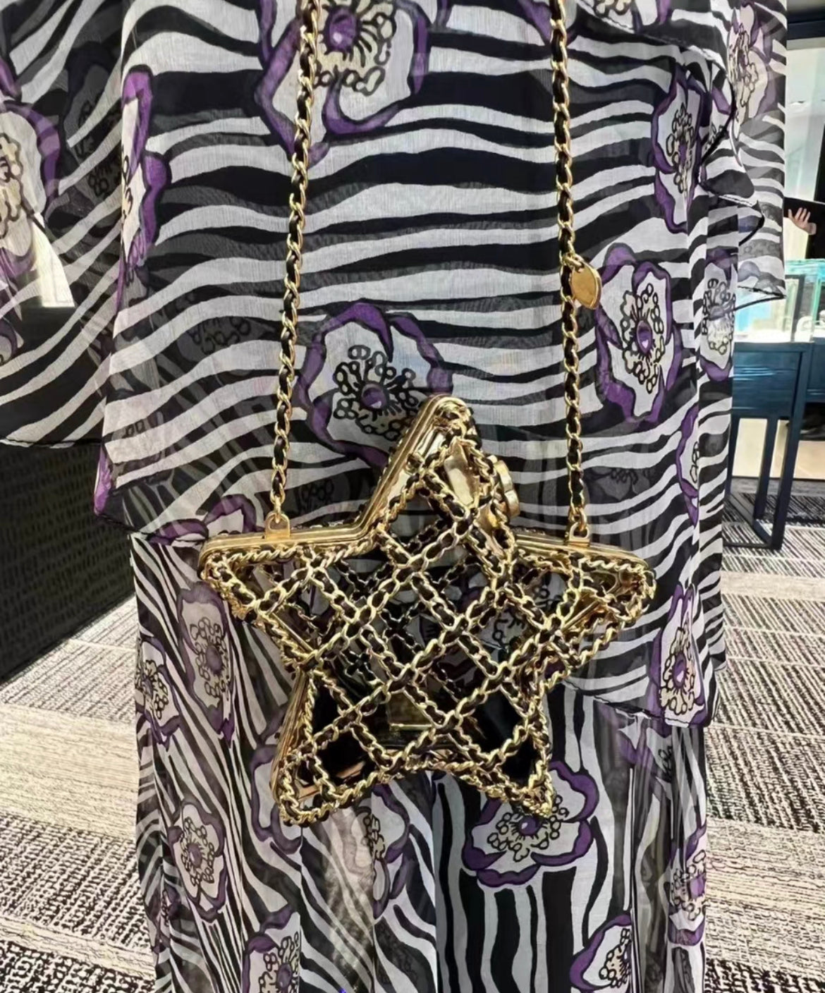 Chanel Luxury Lambskin Gold Handbag Style 3 Rovelle Bags
