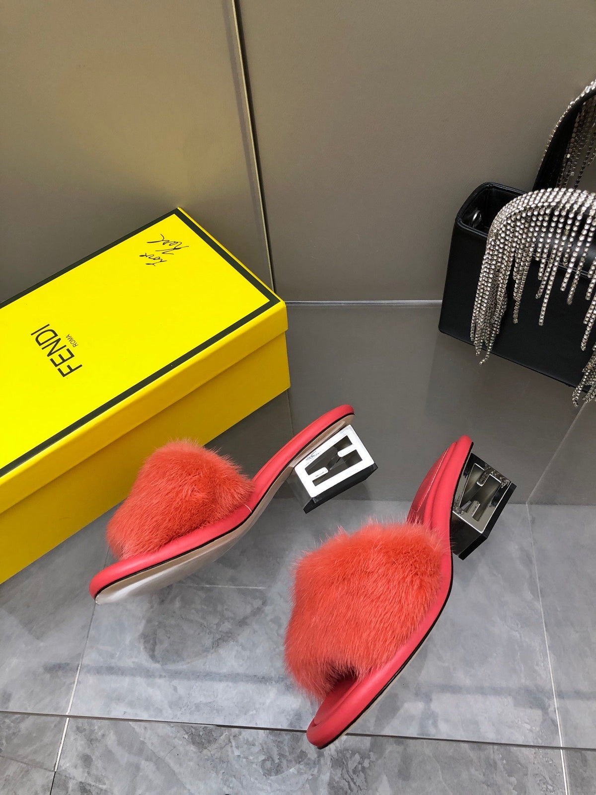 Fendi Baguette Slide