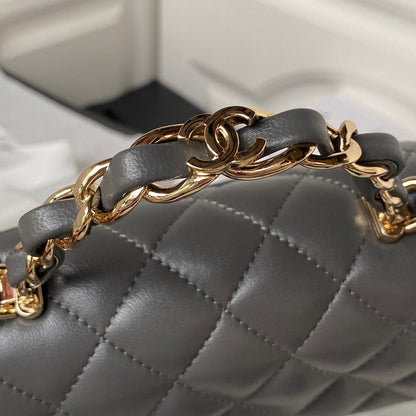 Chanel Mini Flap Bag With Top Handle
