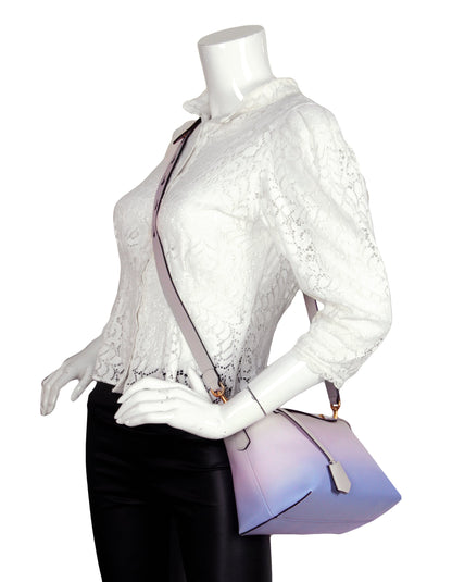 Fendi Purple Ombre By The Way Medium Boston Crossbody Bag Rovelle Bags