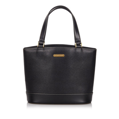 Burberry Others United Leather Black Tote Bag Style 3