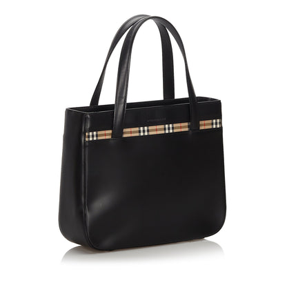 Burberry Others United Leather Black Tote Bag Style 4